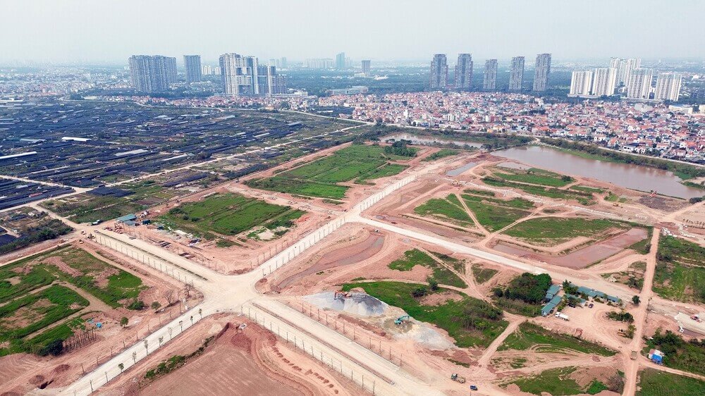 tiến độ thi công dự án Alluvia City